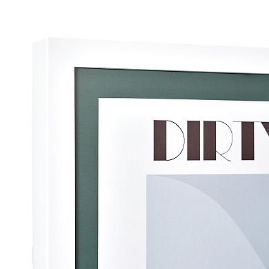 American Art Décor Dirty Martini Cocktail Poster