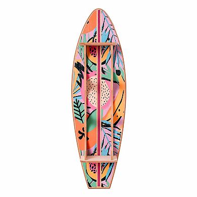 American Art Décor Classic Fruit Surfboard Wine Rack
