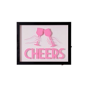 American Art Décor Cheers Light Box Wall Sign