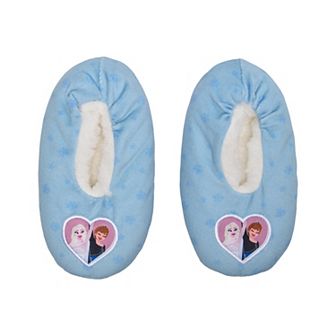 Disney's Frozen 2 Elsa and Anna Sisters Toddler Snuggle Toe Slippers