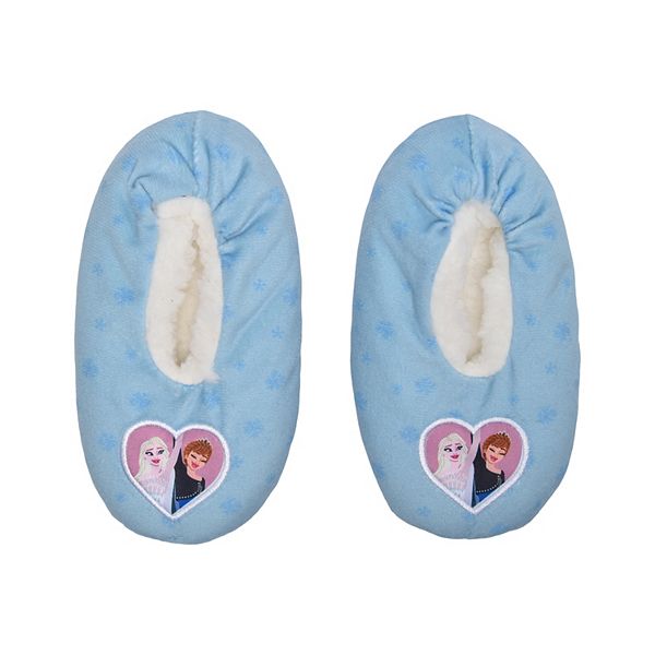 Disney's Frozen 2 Elsa and Anna Sisters Toddler Snuggle Toe Slippers