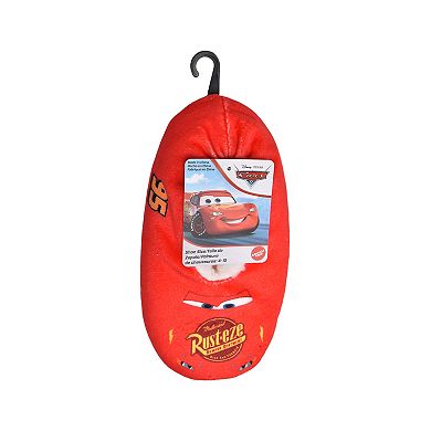 Disney's Cars Lightning McQueen Toddler Snuggle Toe Slippers
