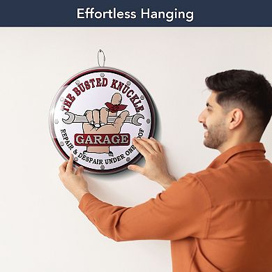 American Art Décor Busted Knuckle Garage Metal Sign