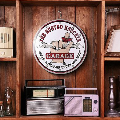 American Art Décor Busted Knuckle Garage Metal Sign