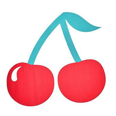 American Art Décor Tipsy Cherries Wall Plaque