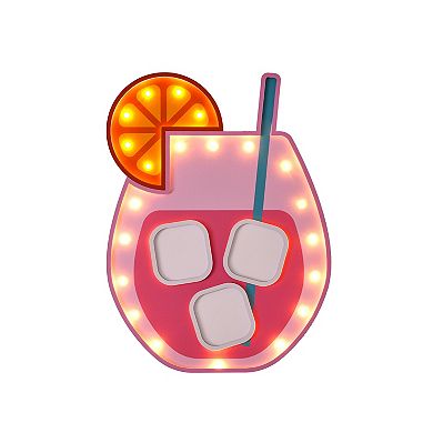 American Art Décor LED Cocktail Wall Sign