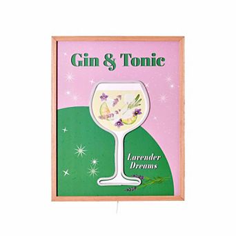 American Art Décor Gin & Tonic Wall Decor