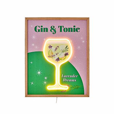 American Art Décor Gin & Tonic Wall Decor