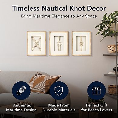 American Art Décor Nautical Knots Wall Decor