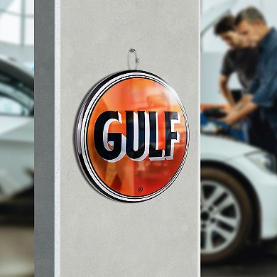 American Art Décor Gulf Vintage Metal Sign