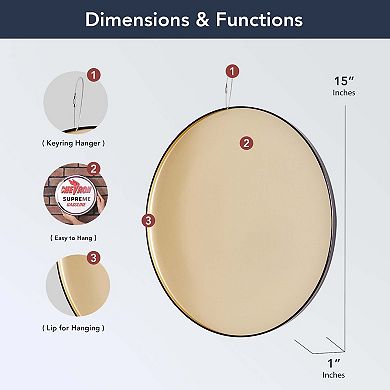 American Art Décor Chevron Supreme Gasoline Metal Sign