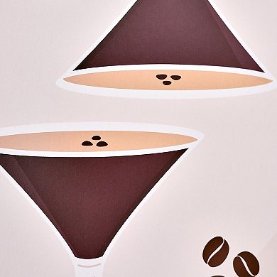 American Art Décor Martini Cocktail Poster