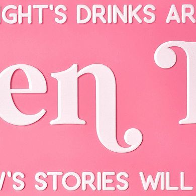 American Art Décor Open Bar Metal Sign