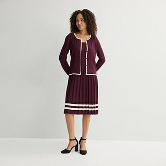 Women's Robbie Bee Full Fashion Jacket Dress