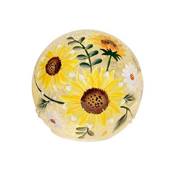 Studio 66 Simply Sunflowers LED Mini Orb Table Decor