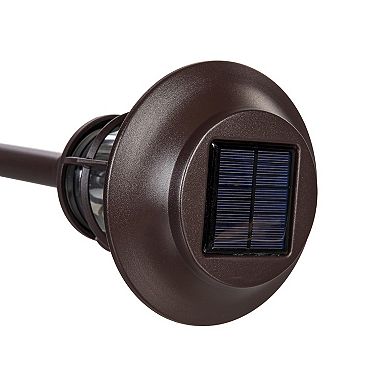 Evergreen Enterprises 4-Pk. Bronze Solar Pathway Light Set