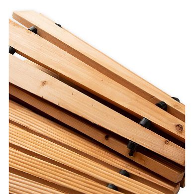 Evergreen Enterprises Roll-Out Curved Hardwood Pathway