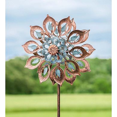 Evergreen Enterprises Copper Lily Wind Spinner