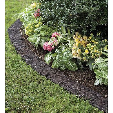Evergreen Enterprises Permanent Mulch Rubber Border