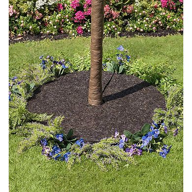 Evergreen Enterprises Permanent Mulch Recycled Rubber Tree Ring