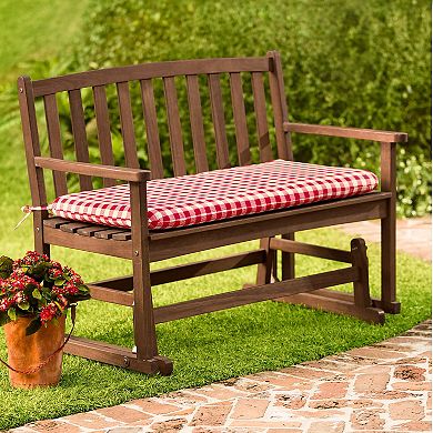 Evergreen Enterprises Eucalyptus Wood Love Seat Glider