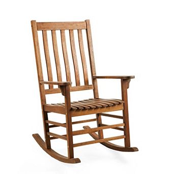Evergreen Enterprises Slatted Wood Rocker