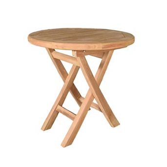 Evergreen Enterprises Teak Mini Round Table