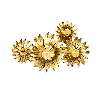 Evergreen Enterprises Petal & Plow Metal Sunflower Outdoor Wall Decor