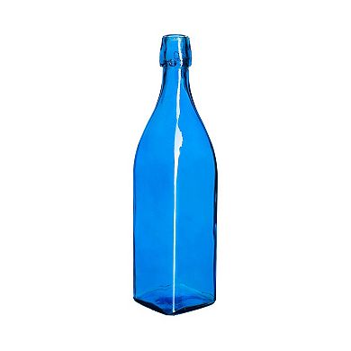 Evergreen Enterprises 6-Piece Blue Glass Outdoor Bottle Tree Set