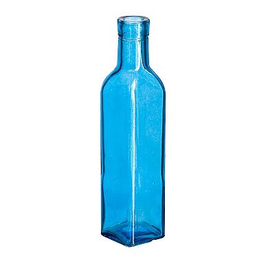 Evergreen Enterprises 6-Piece Blue Glass Outdoor Bottle Tree Set