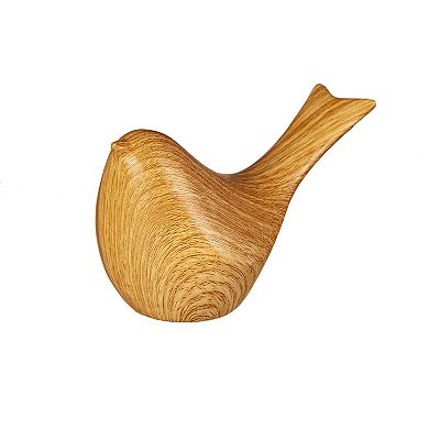 Evergreen Enterprises 2-pk. Wood Look Ceramic Bird Statue Table Decor
