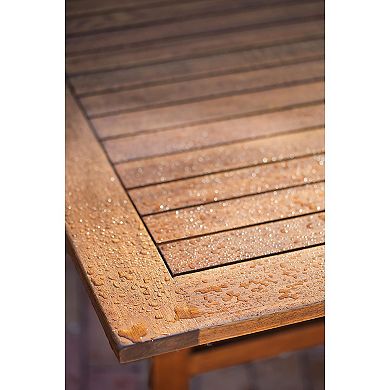 Evergreen Enterprises Eucalyptus Wood Side Table