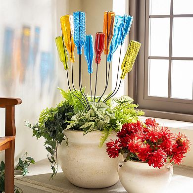 Evergreen Enterprises Metal Outdoor Bottle Tree Bush