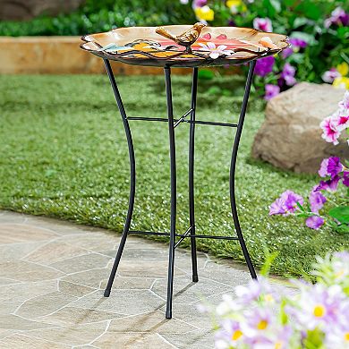 Evergreen Enterprises Metal Bird Bath Stand