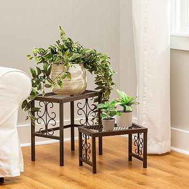 Evergreen Enterprises 2-pc. Montebello Plant Stand Set