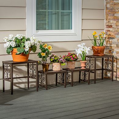 Evergreen Enterprises 4-pc. Montebello Plant Stand Set