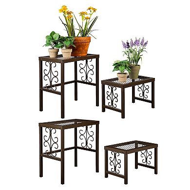 Evergreen Enterprises 4-pc. Montebello Plant Stand Set