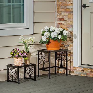 Evergreen Enterprises Set of 2 Tree of Life Plant Stands