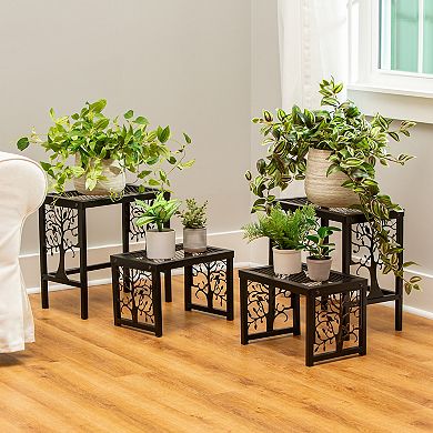 Evergreen Enterprises Tree of Life Plant Stand Set of (4)