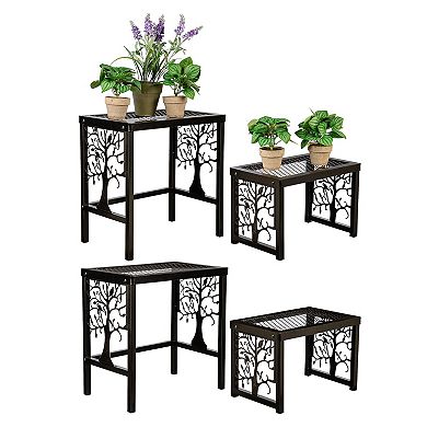 Evergreen Enterprises Tree of Life Plant Stand Set of (4)