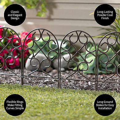 Evergreen Enterprises Antique Copper Powder-Coated Steel Garden Obelisk