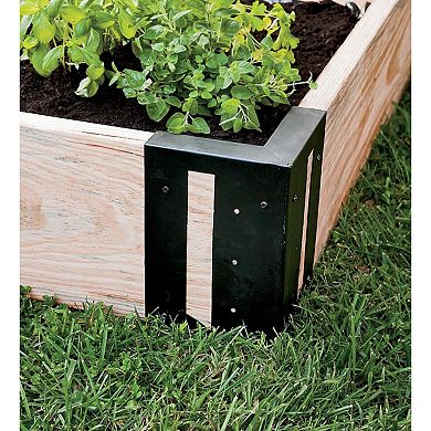 Evergreen Enterprises Steel Raised Bed Corner Brackets Set of 4