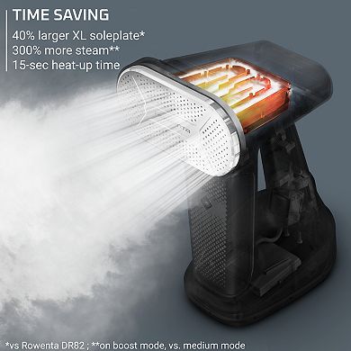 Rowenta Pure Force 2-in-1 Handheld Steamer and Iron