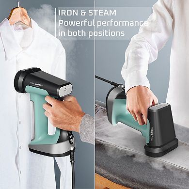 Rowenta Pure Force 2-in-1 Handheld Steamer and Iron