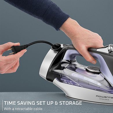 Rowenta Focus Excellence Steam Iron 1750W with High Precision Tip