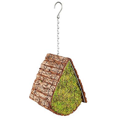 Evergreen Enterprises Moss A-Frame Bird House