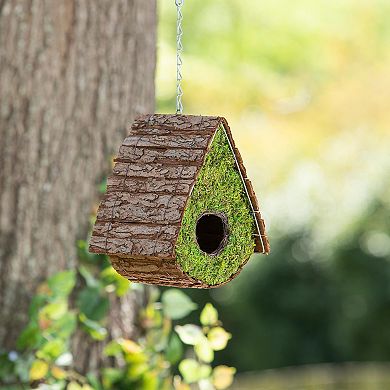 Evergreen Enterprises Moss A-Frame Bird House