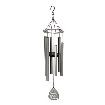 Evergreen Enterprises 30" H "Life's Little Moments" Avria Hand Tuned Wind Chime Memorial