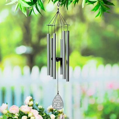 Evergreen Enterprises 30" H "Life's Little Moments" Avria Hand Tuned Wind Chime Memorial