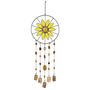 Evergreen Enterprises Sunflower Beaded Wind Chime